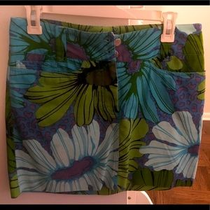 Dolce and Gabbana Floral Mini Skirt